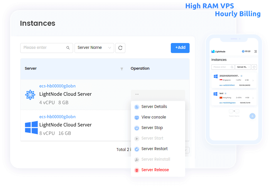 LightNode 8GB VPS