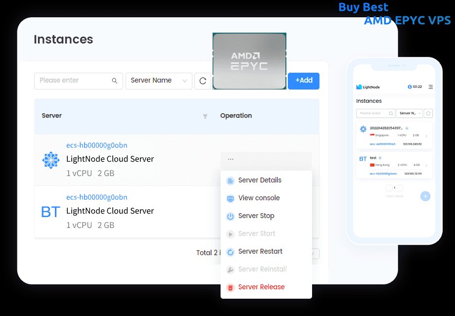 LightNode AMD EPYC VPS