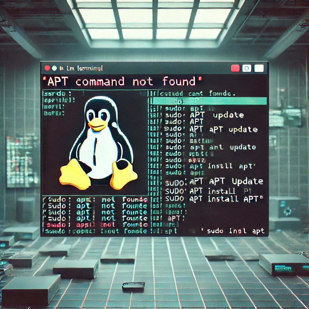 Fix apt not found