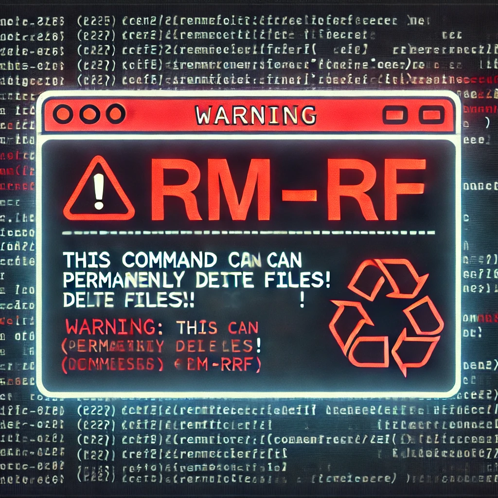 Как использовать rm -rf