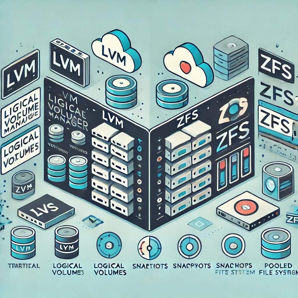 LVM против ZFS