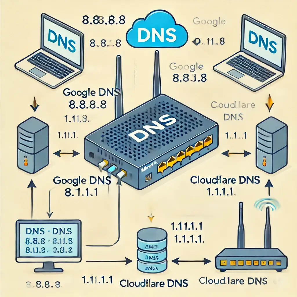 MikroTik DNS