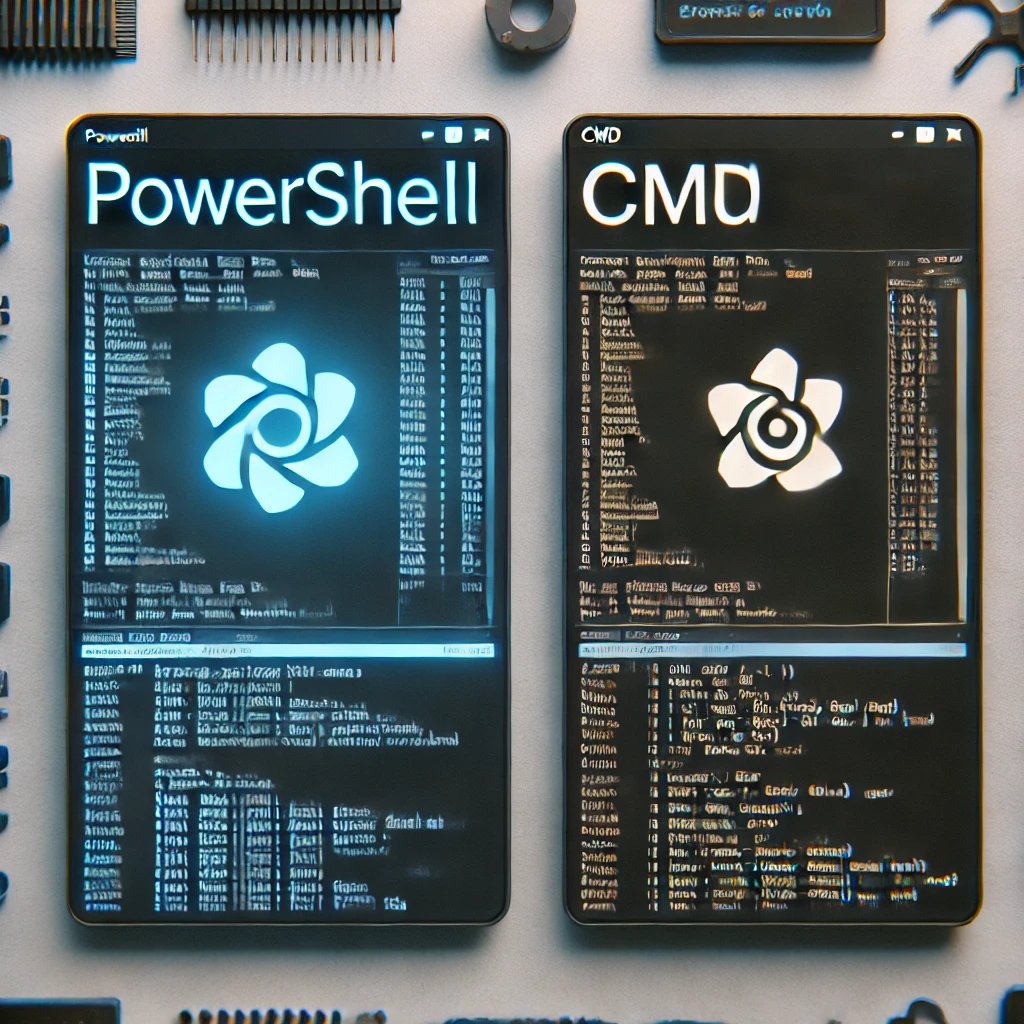 Powershell VS CMD