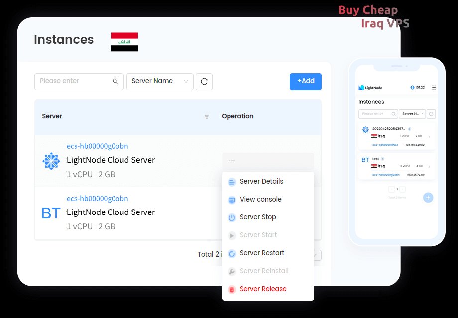 LightNode Iraq VPS Hosting