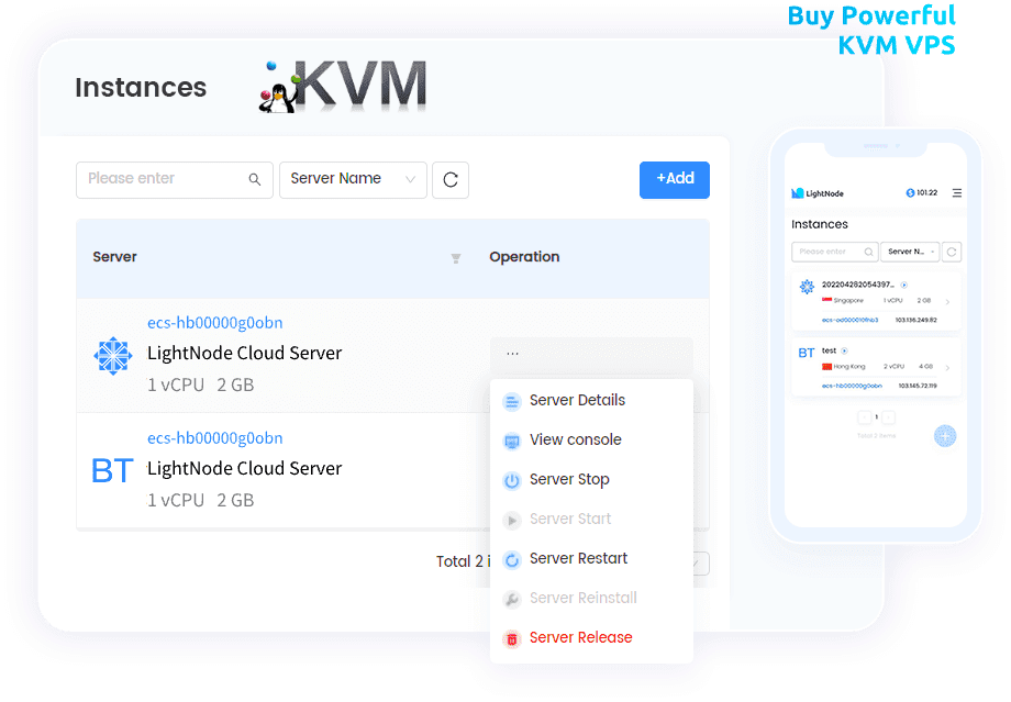 LightNode KVM VPS