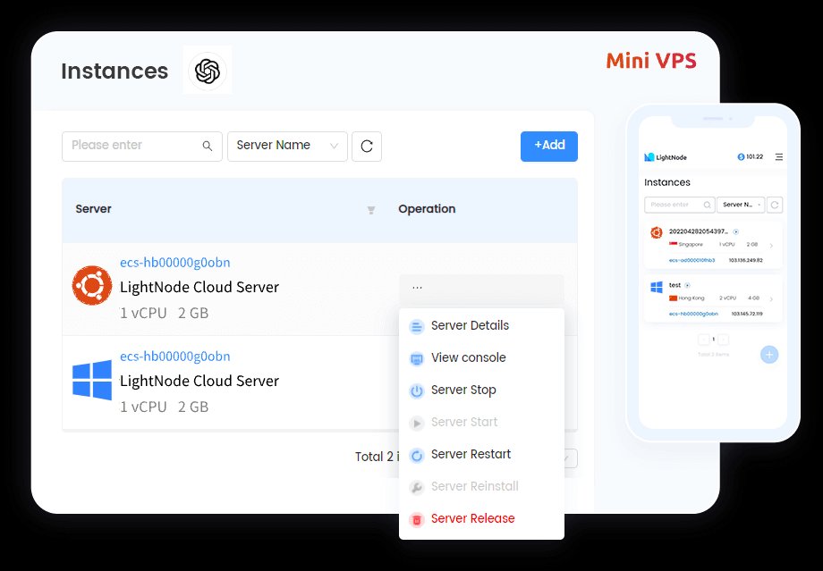 LightNode Mini VPS