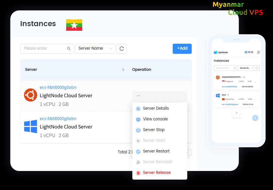 Myanmar VPS Hosting