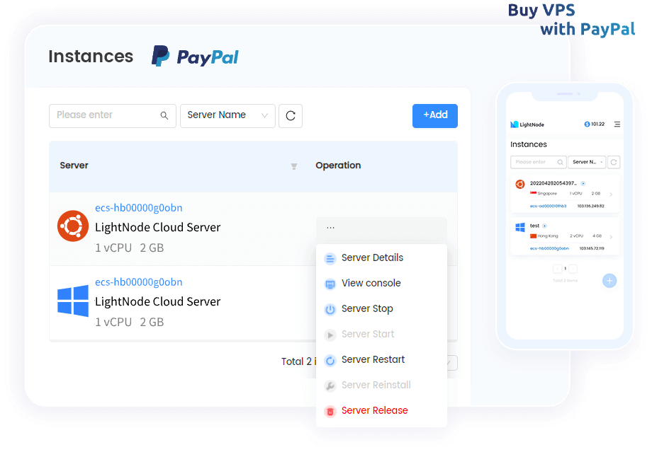 Купить VPS с PayPal