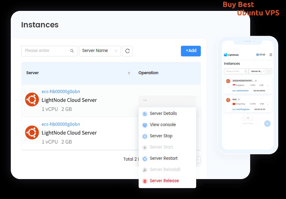 LightNode Ubuntu VPS