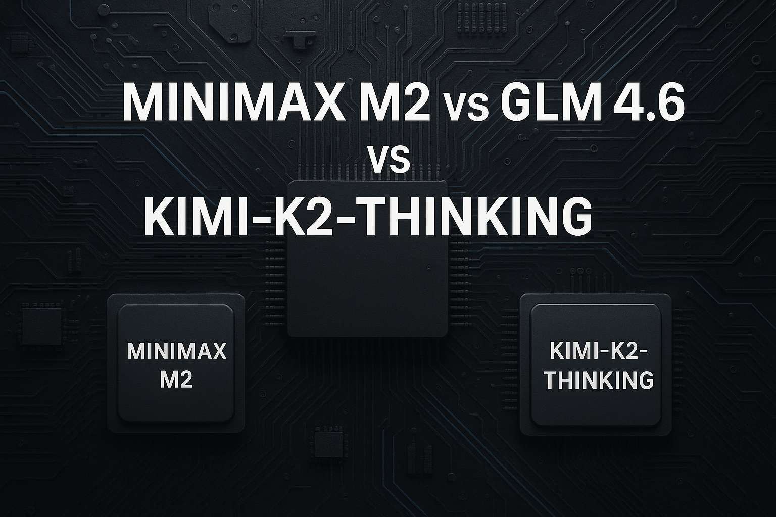 MiniMax M2 vs GLM 4.6 vs Kimi-K2-Thinking